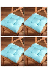 4 Lux Pofidik Turquoise Chair Cushion