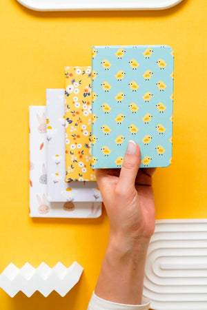 Set of 4 Pocket Books Striped Bee Rabbit