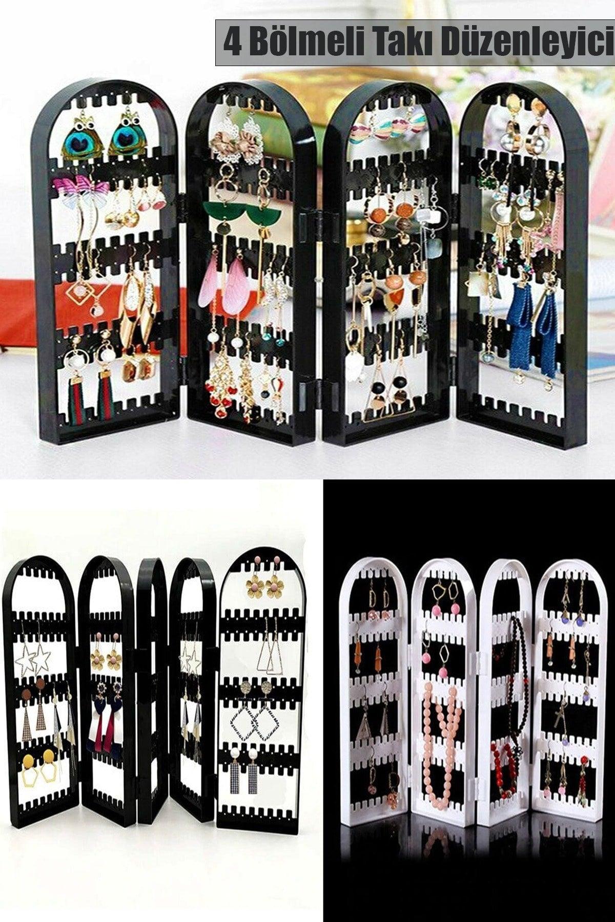 4 Compartment Jewelry Organizer Buckle Organizer