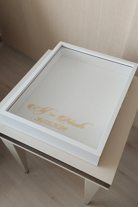 40x50 Cm 8 Cm Depth Rose Box! Memorial Frame! - Swordslife