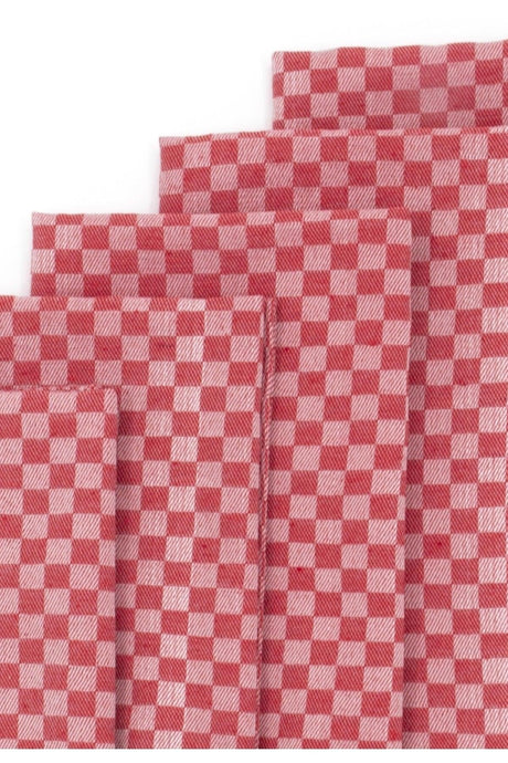 40x60cm 5 Pcs Kitchen Napkin Drying Towel – Dama Claret Red - Swordslife