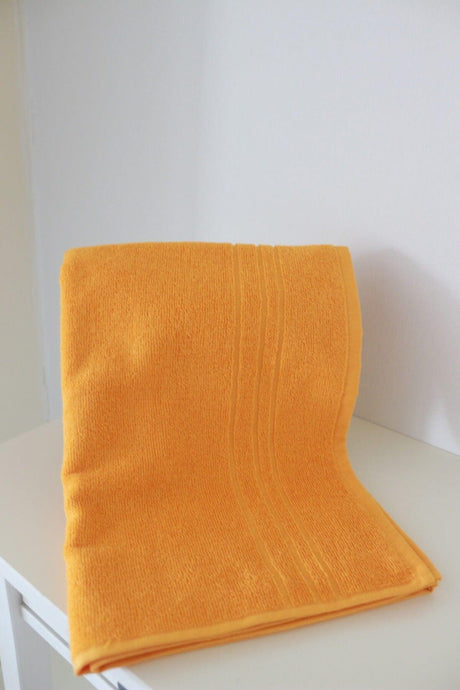 40x90 Indantren Hairdresser Towel Hygienic Paint-Resistant Gym&Sports Towel-Orange- - Swordslife