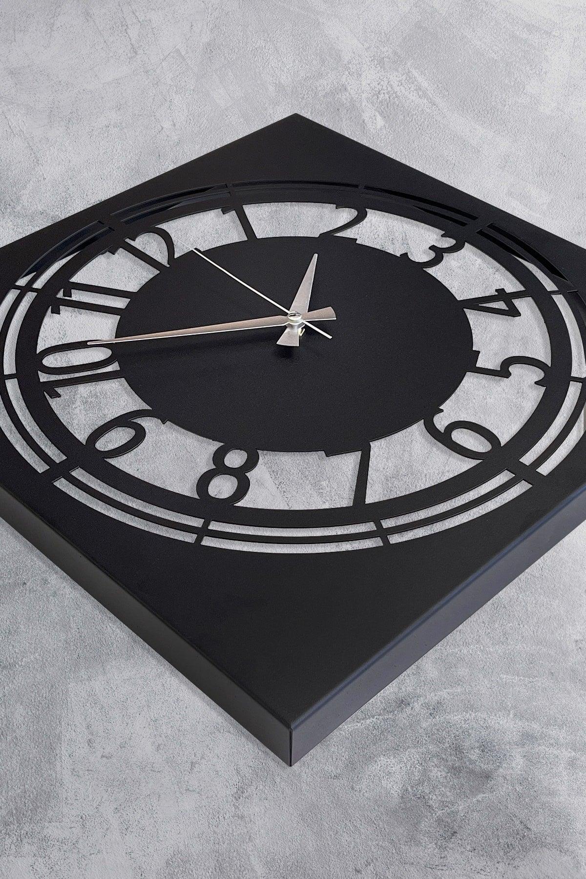 41 Cm Metal Material Flowing Seconds Silent Mechanism Decorative Wall Clock - Swordslife