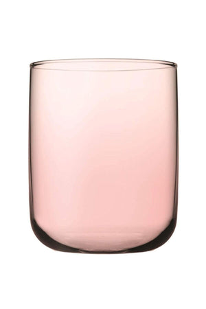 420112 Iconic Water Glass 280cc Short Pink Color 6 Pcs - Swordslife