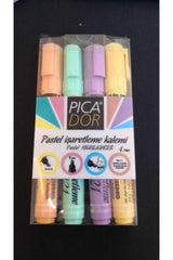 421 Pastel Highlighter Pencil Mixed Box of 4