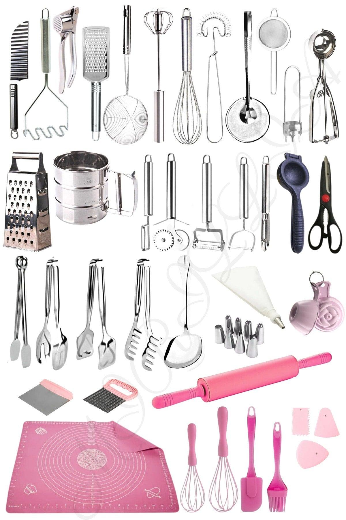 43 Pieces Practical Kitchen Utensils Dowry Set