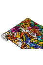 446-3231 Colorful Self-Adhesive Stained Glass Foil (45cm X 2mt) - Swordslife