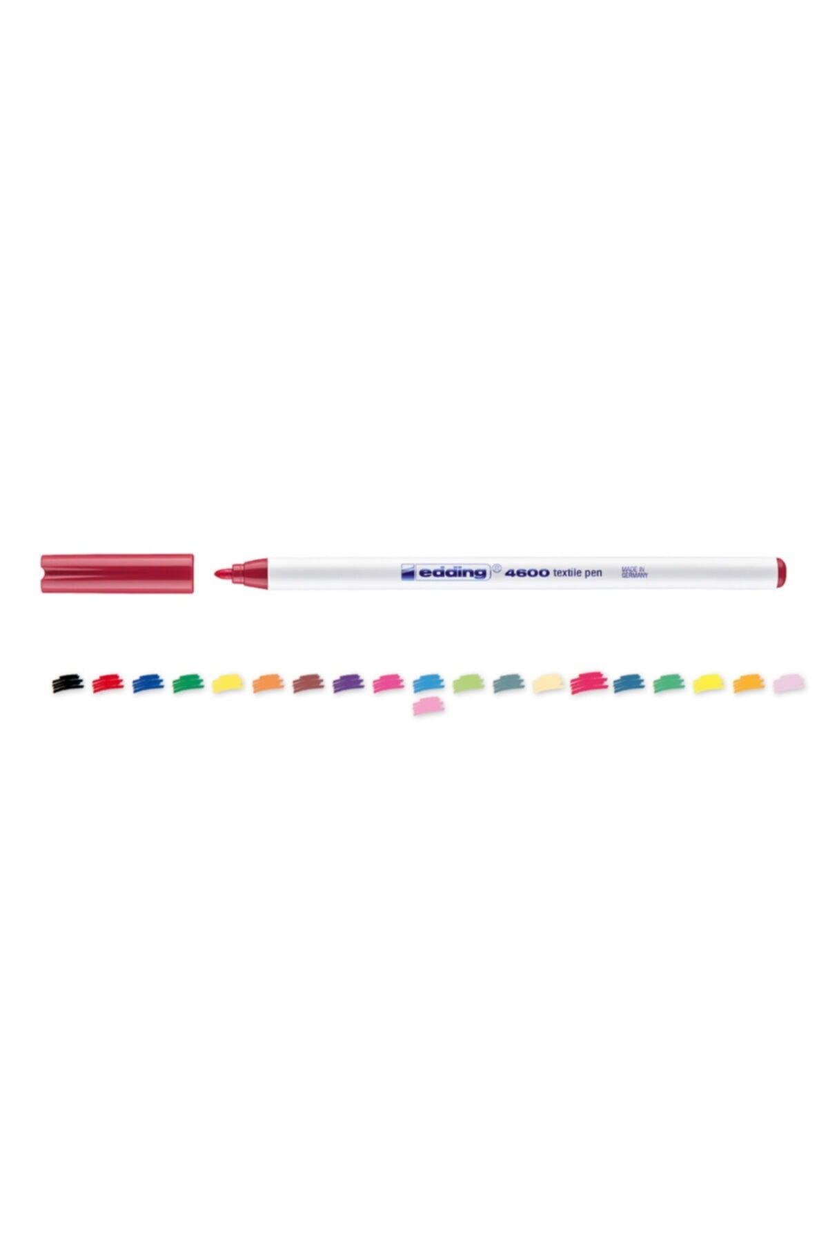 4600 Fabric Coloring Pen 1.0mm Open Carmine