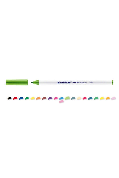 4600 Fabric Coloring Pen 1.0mm Light Green