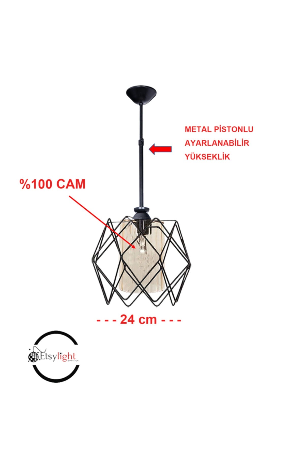 Black Jack Luxury Pendant Lamp Chandelier