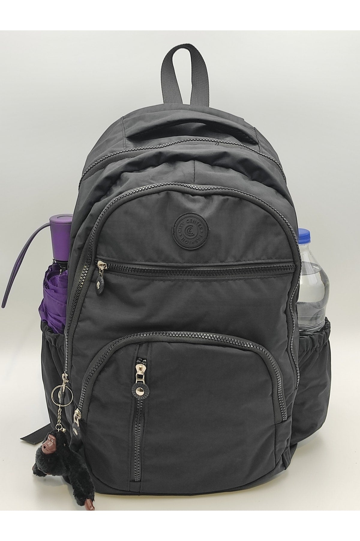 Unisex Crinkle Waterproof Fabric Large Size Multi-Cell School And Travel Backpack Cty-Lbn-101
