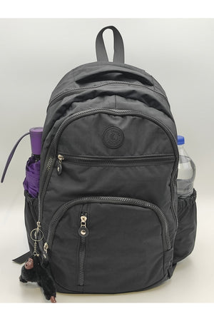 Unisex Crinkle Waterproof Fabric Large Size Multi-Cell School And Travel Backpack Cty-Lbn-101