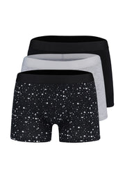 Multi Color Men'S 3-Pack Cotton Boxer Tmnaw23Bx00023