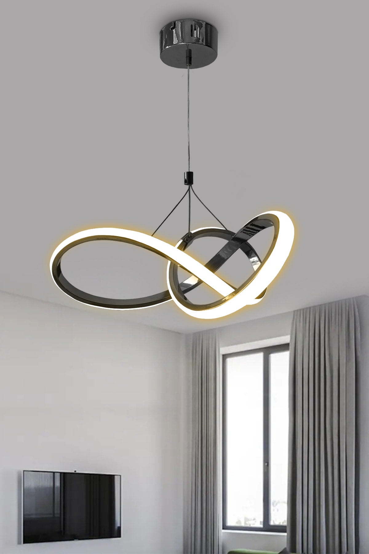 Modern Pendant Lamp LED Chandelier Daylight LED Chandelier