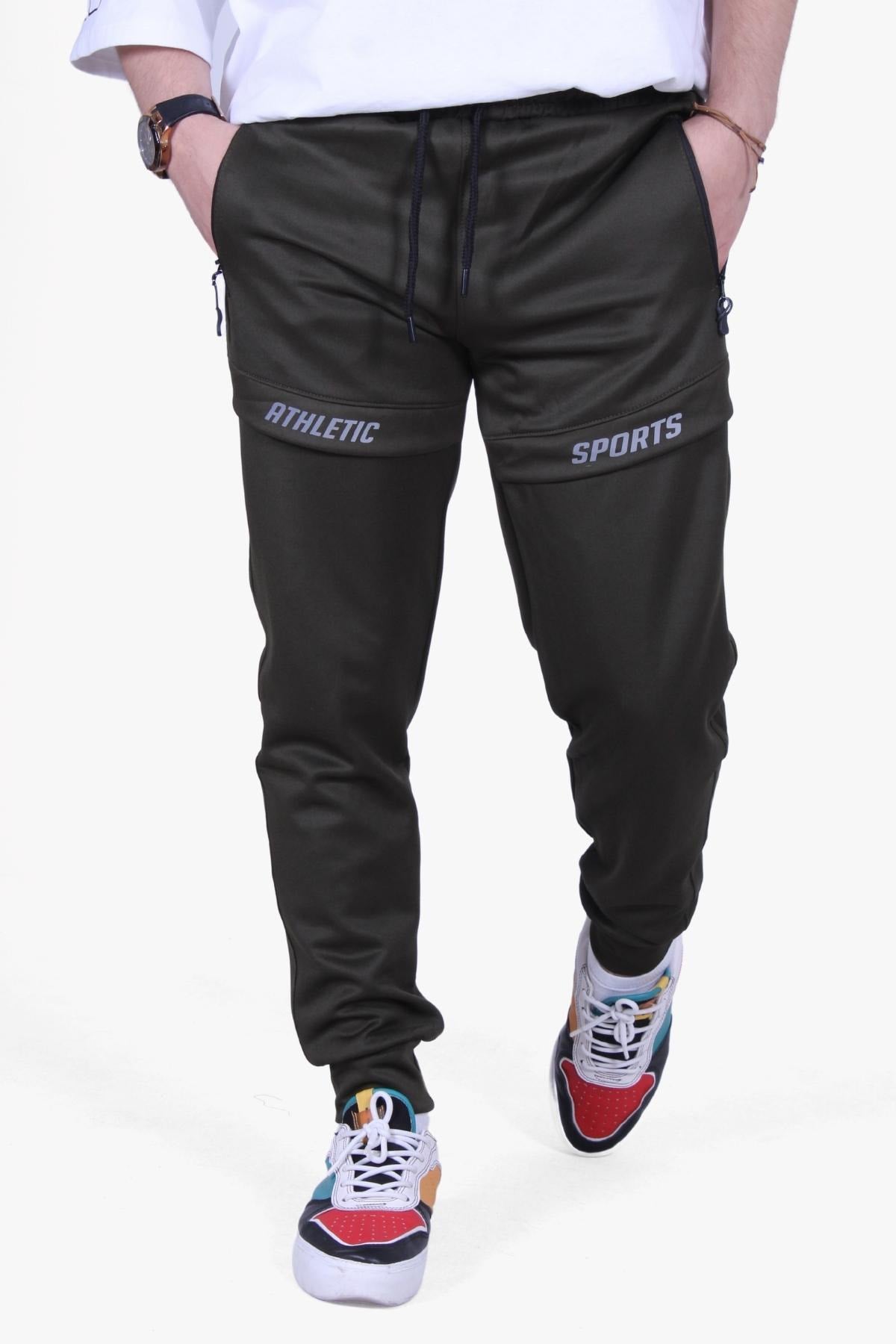 SLIM FIT PRINTED SCUBA MEN'S Sweatpants