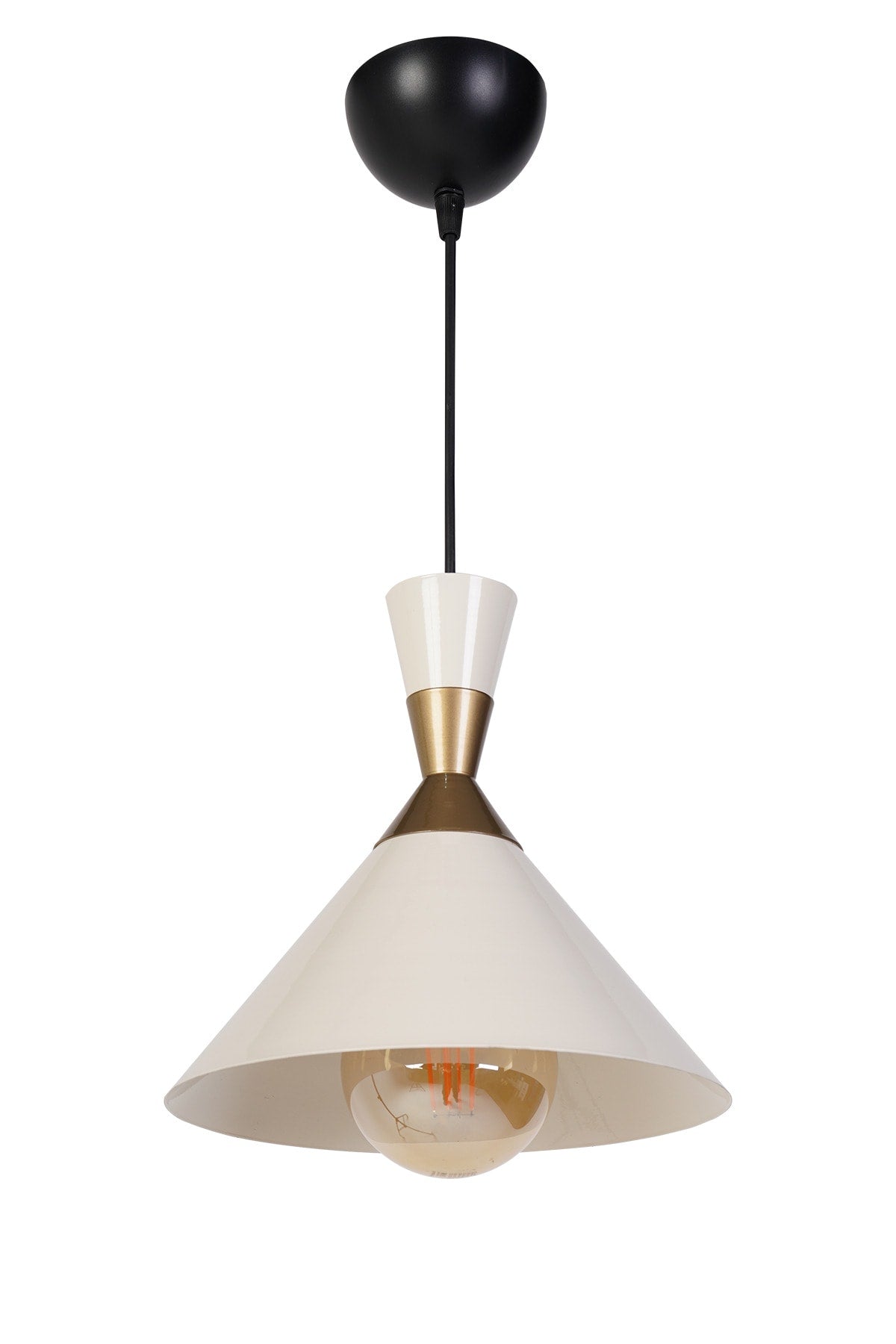 Voile Pendant Lamp Chandelier White