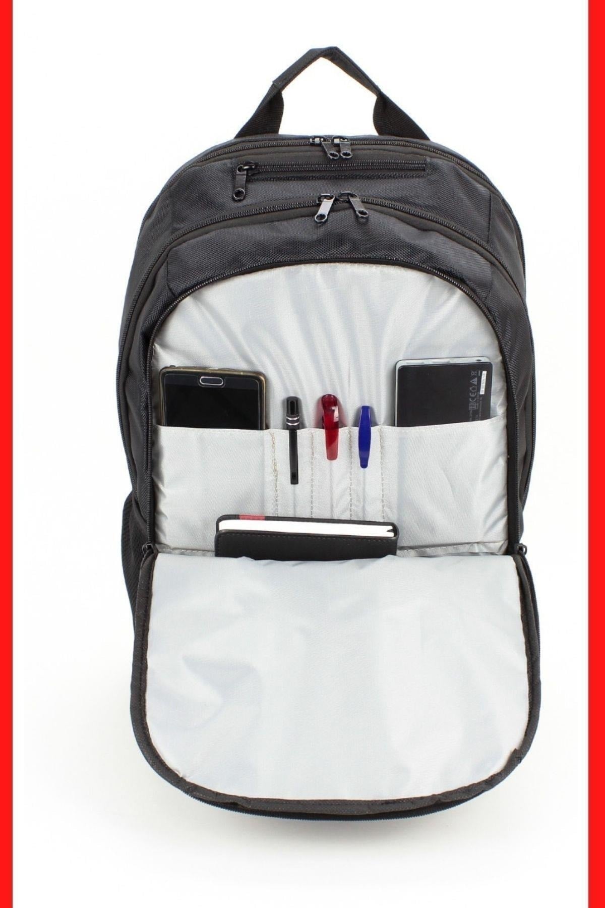 Tansqueen 17.3'' Backpack With Laptop Compartment Waterproof Fabric Shock Absorbing Mat Backed