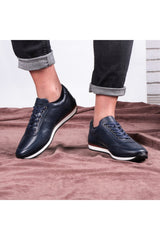 Fagola Genuine Leather Men's Casual Shoes, Casual Shoes, 100% Leather Shoes, 4 Seasons