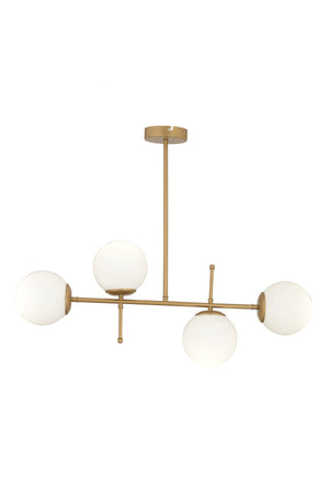 swordslife 4-Piece Antique Modern Kitchen Dining Table Top Bedroom Living Room Chandelier