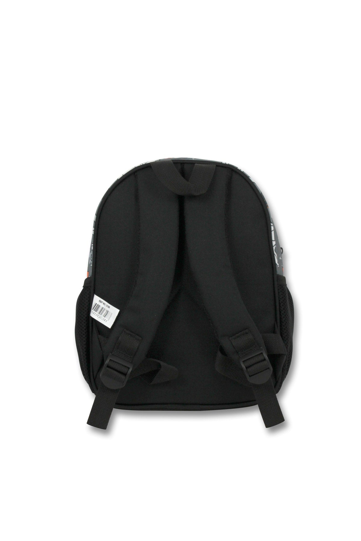 swordslife Black Gray Dinosaur Kindergarten Bag Lunch Box And Pencil Bag Set