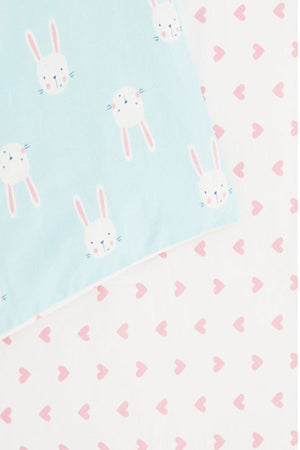 Double Sided Baby Bedding Set Bunny
