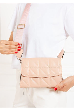 Powder Purse Women'S Shoulder Bag With Column Strap