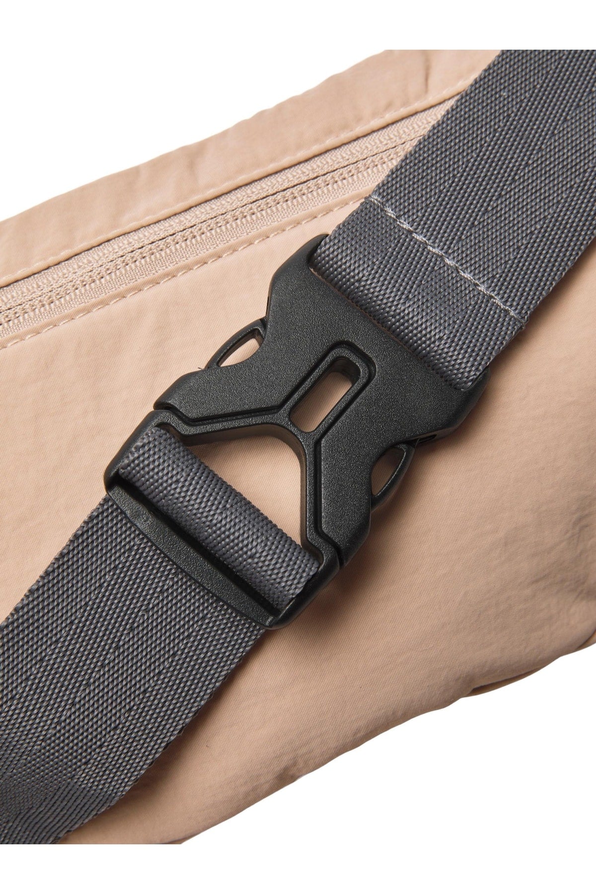 Jack Jones Preston Crinkle Bumbag Men'S Beige Waist Bag 12233482-06