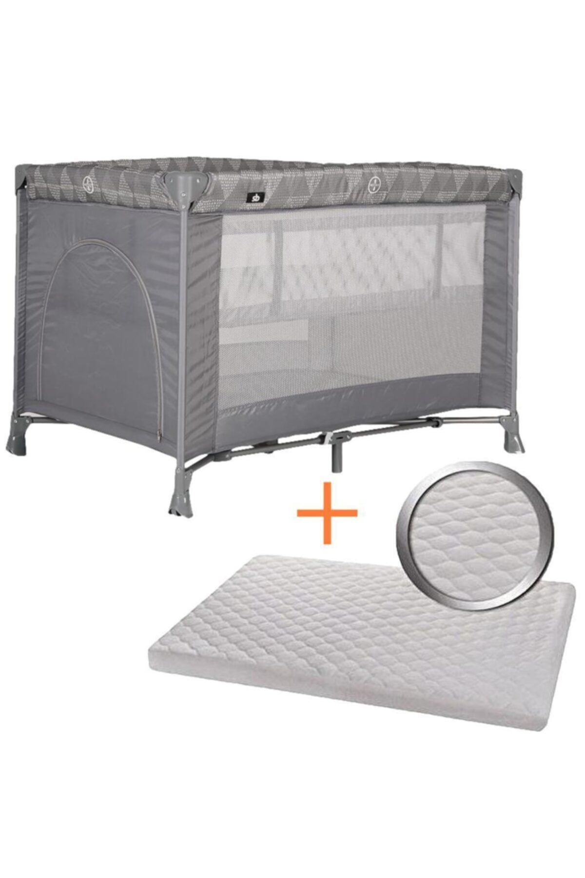 Playground And Bed La Vita Park Bed Set 70X110 Cm
