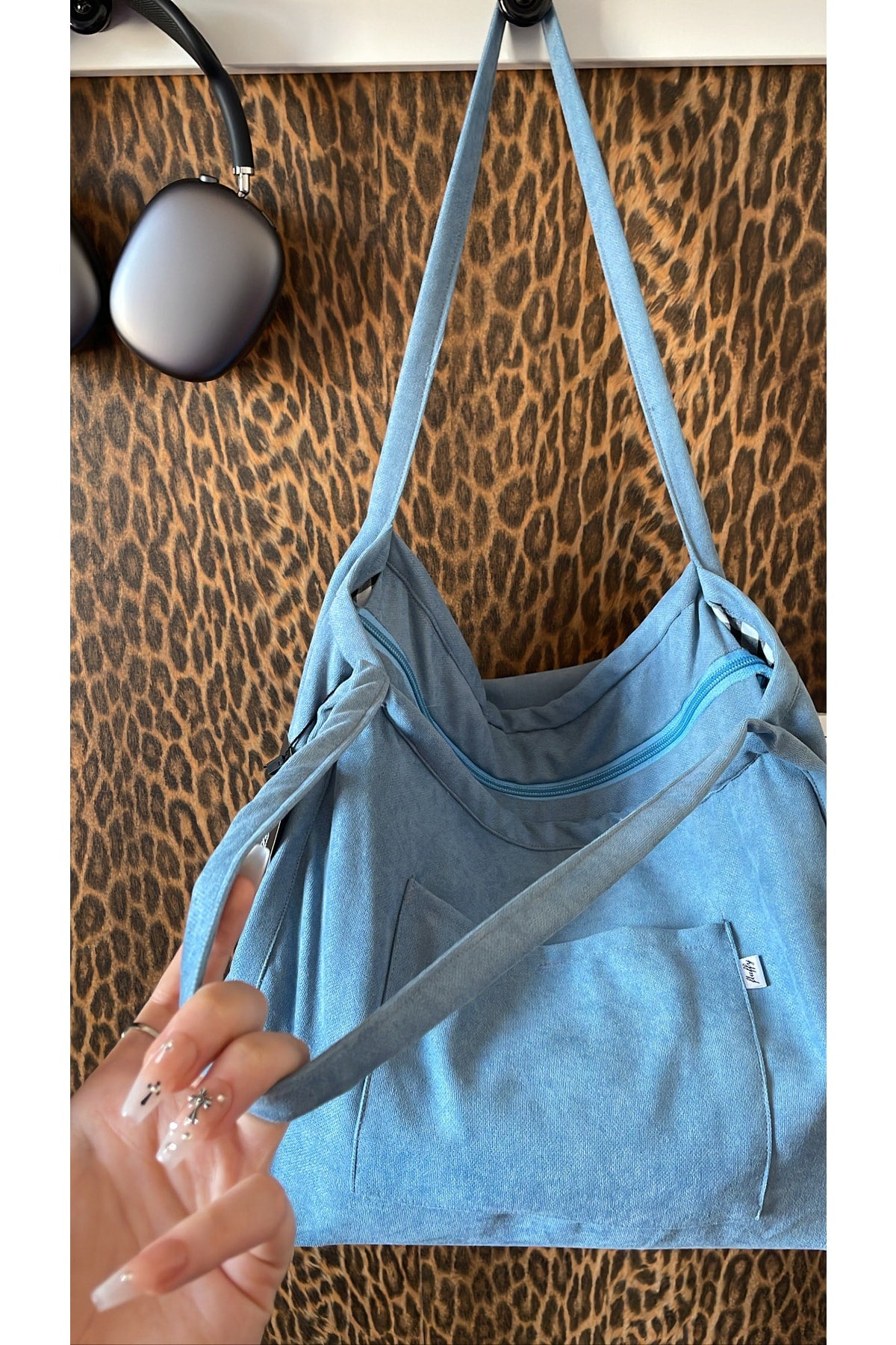 Deep In Blue 00S Shopper Bag
