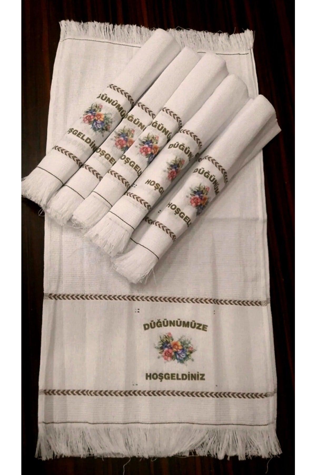 Wedding Towel Car Towel Convoy Towel 12 Pcs. School Towel, Floral 5 - Swordslife