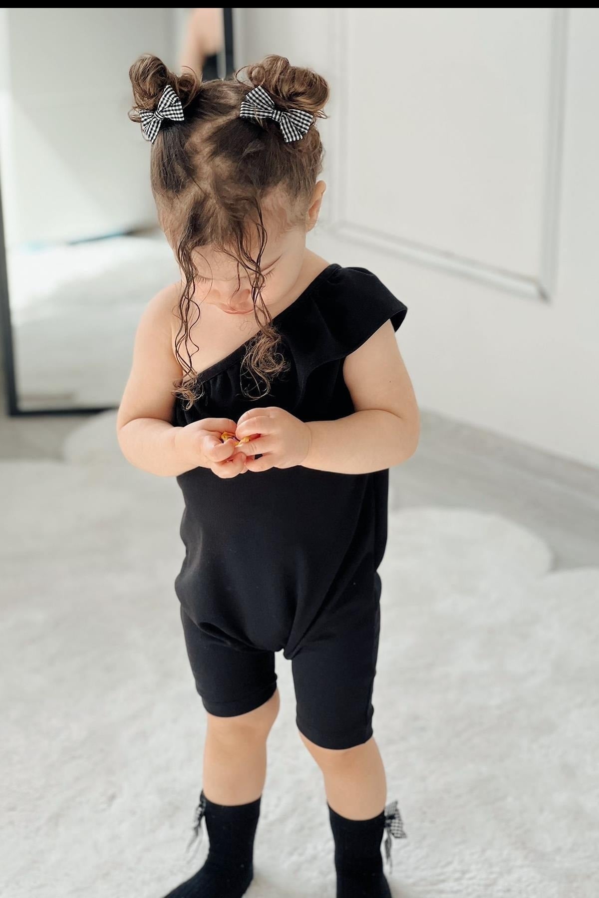 Girl's Holiday Dress - Black