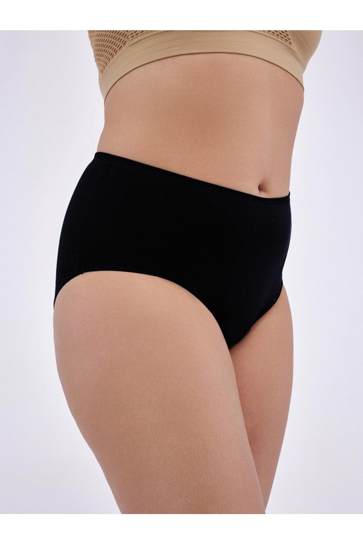 Women's Oversized Panties - 5 Pieces Black (5XL, 6XL, 7XL) - Swordslife