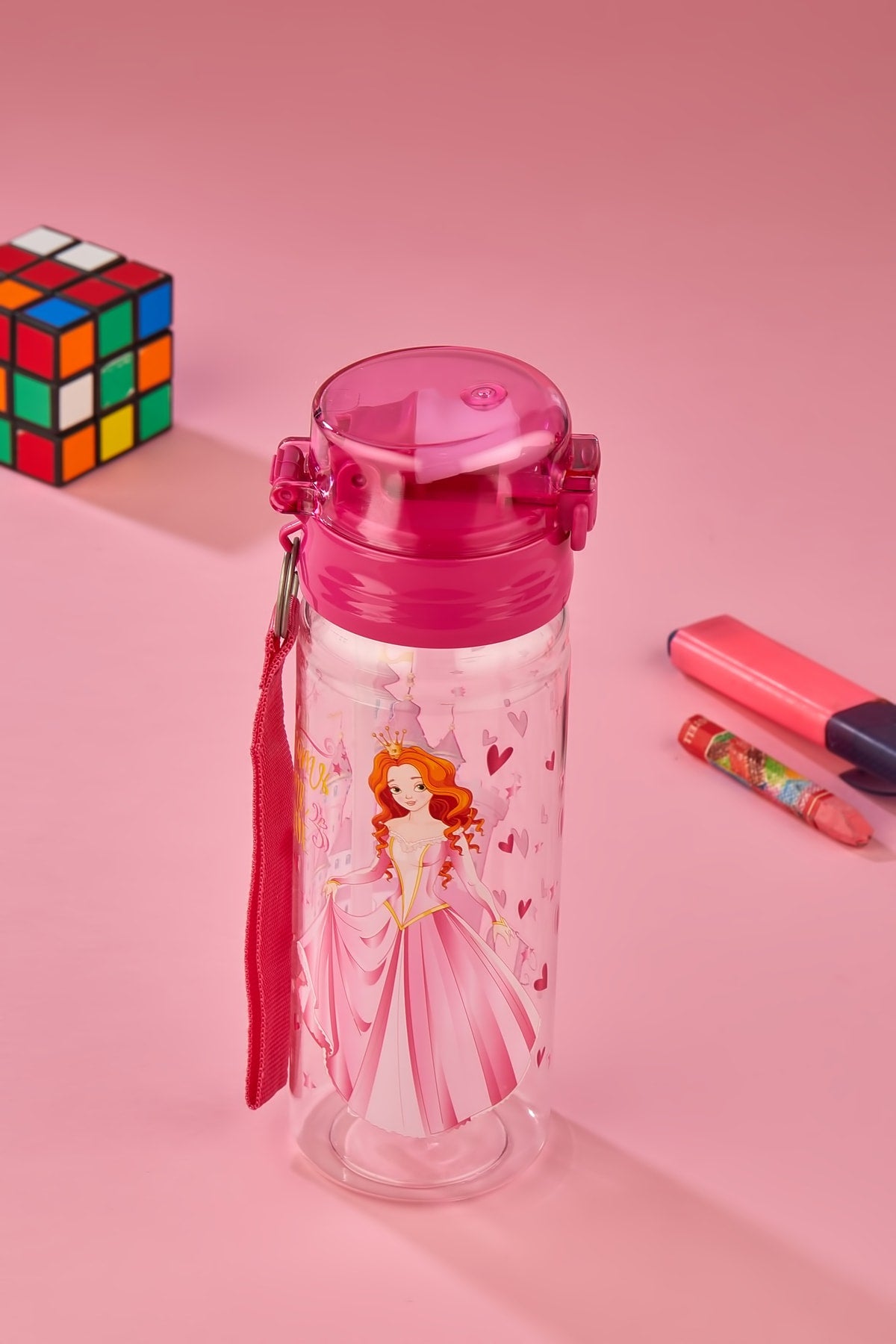 Healthy Polycarbonate Flask 500 Ml, Flask With Pipe 500 Ml Princess