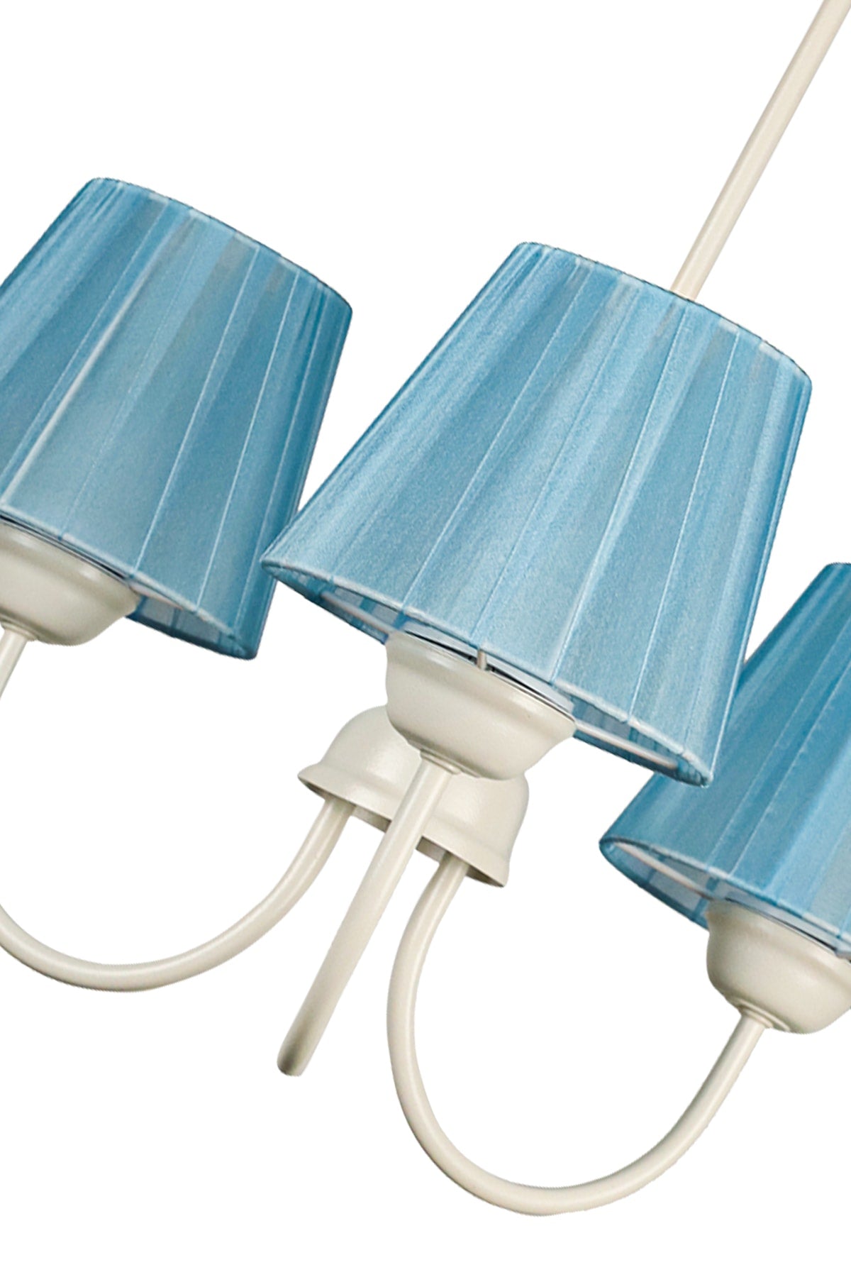Ova 3Rd Chandelier White Blue Hat