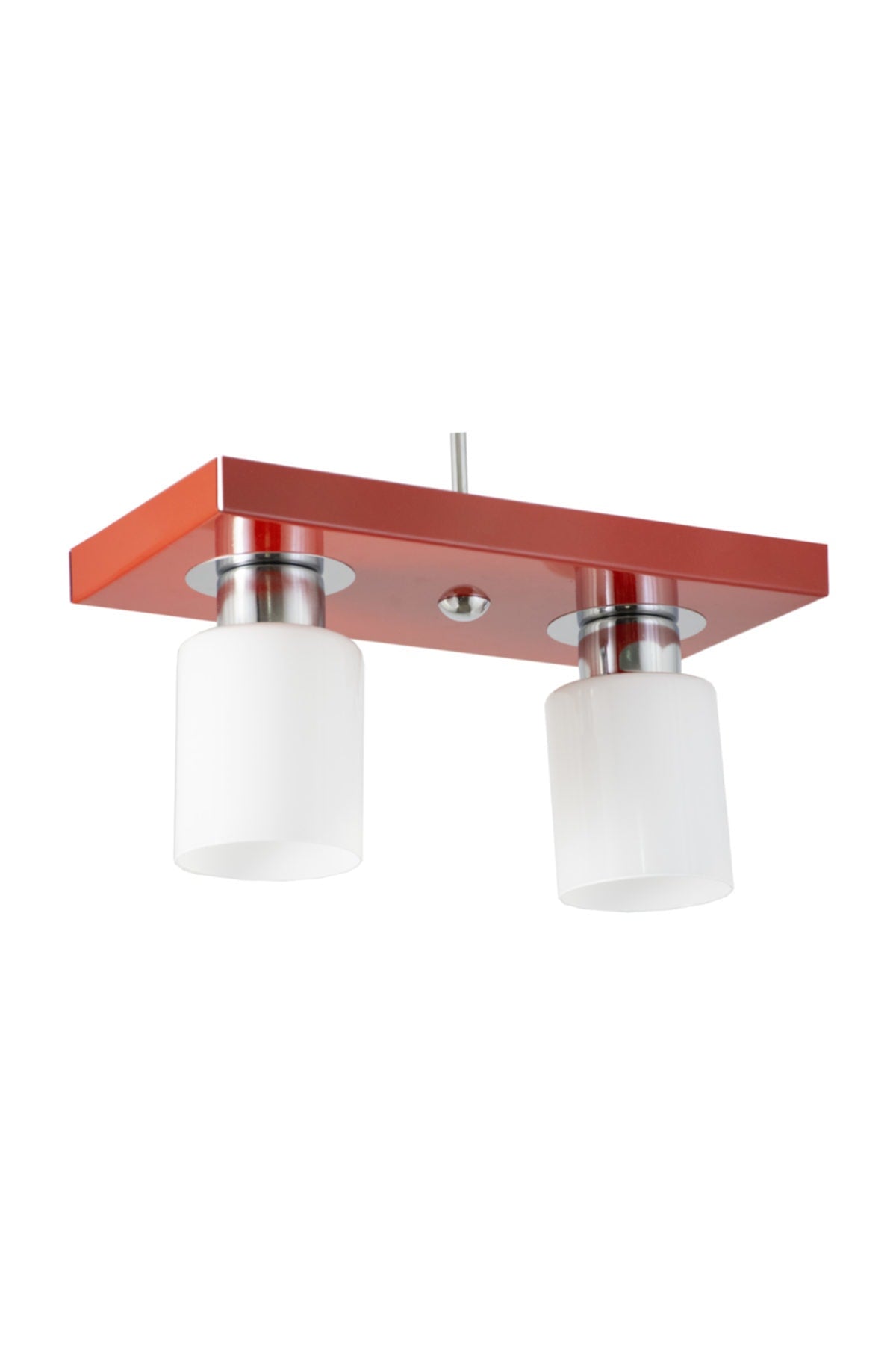 Double Modern Sports Model Rectangular Tray Red Chandelier