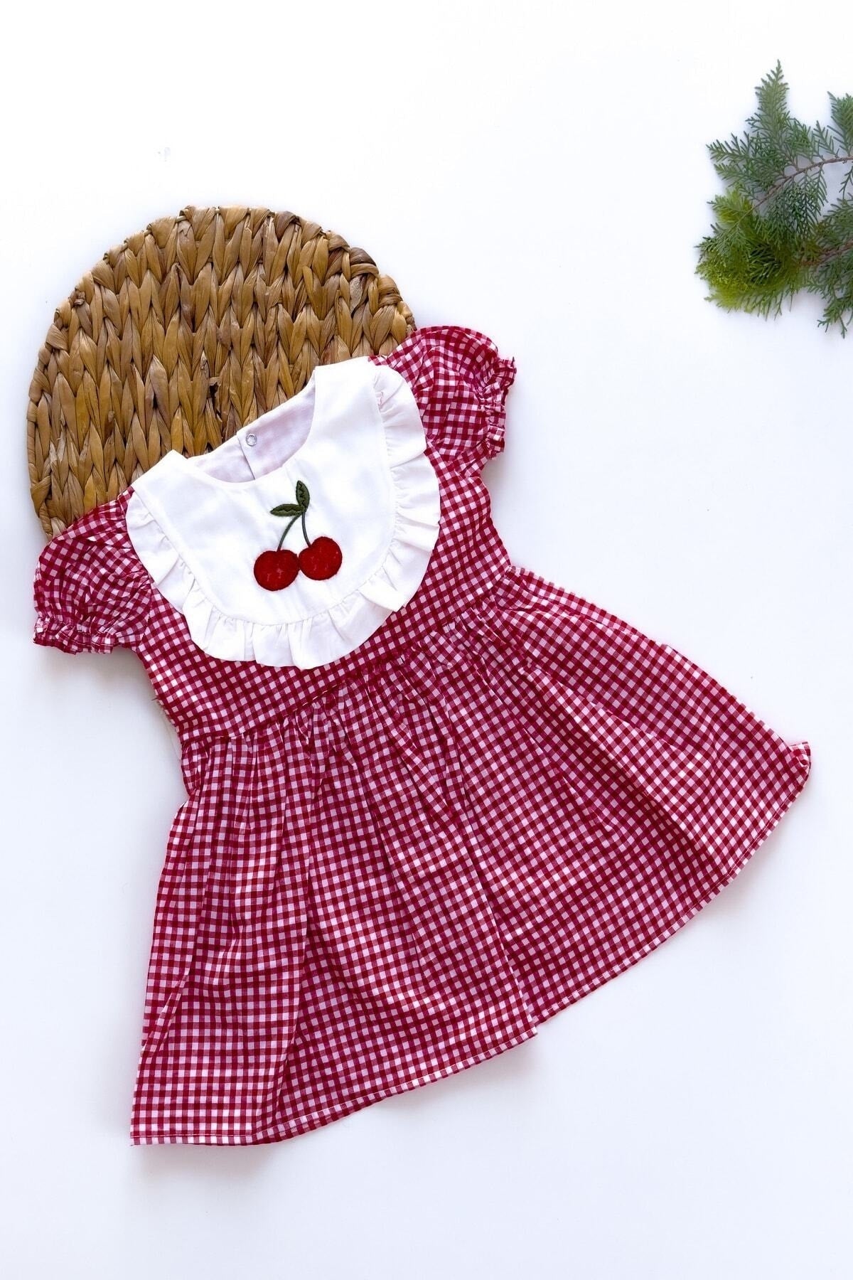 Baby Girl Girl Kids Summer Dress Short Sleeve Baby Suit Children's Baby clothing