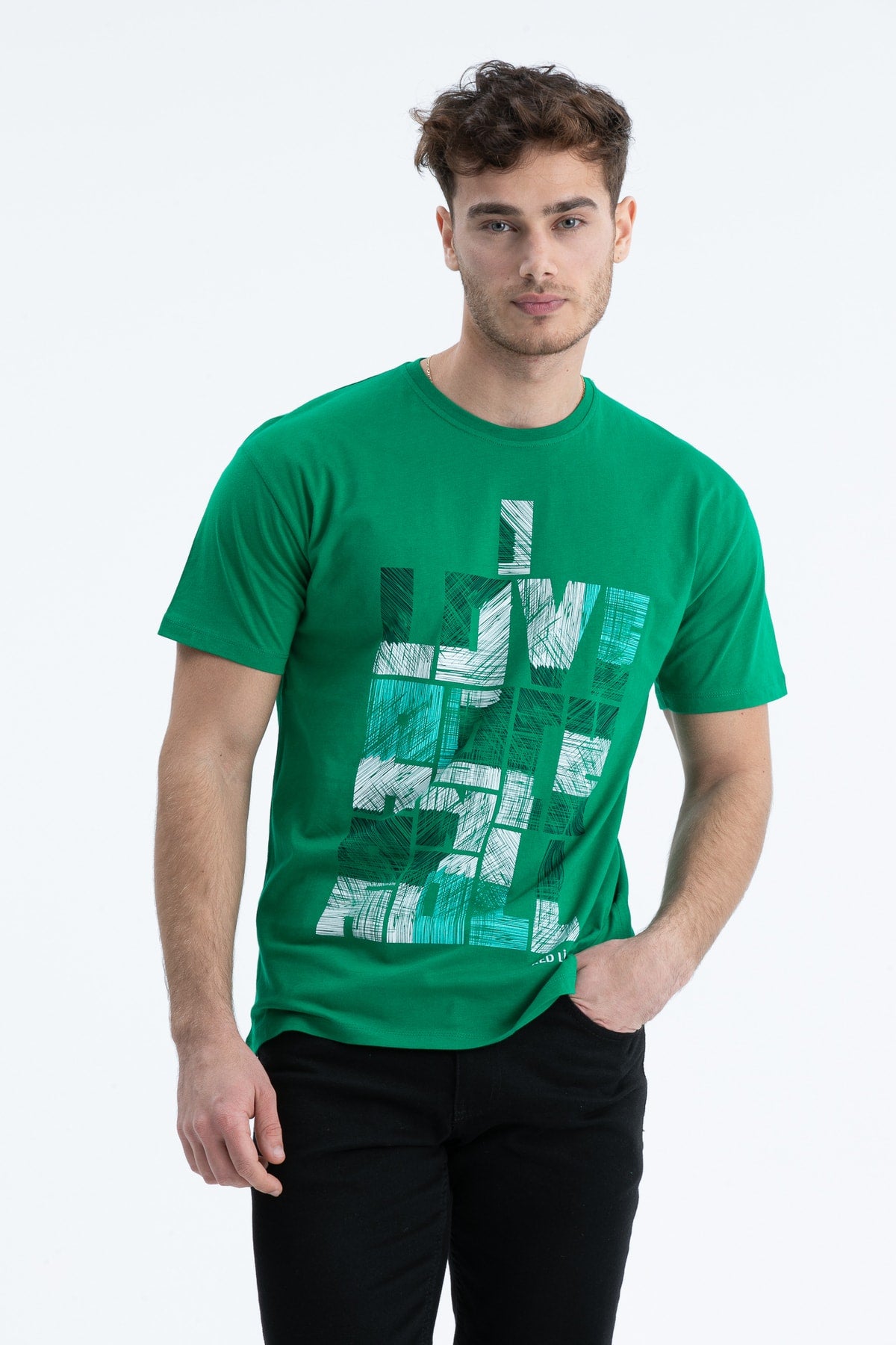 Men's T-Shirt Regular Fit S-4095