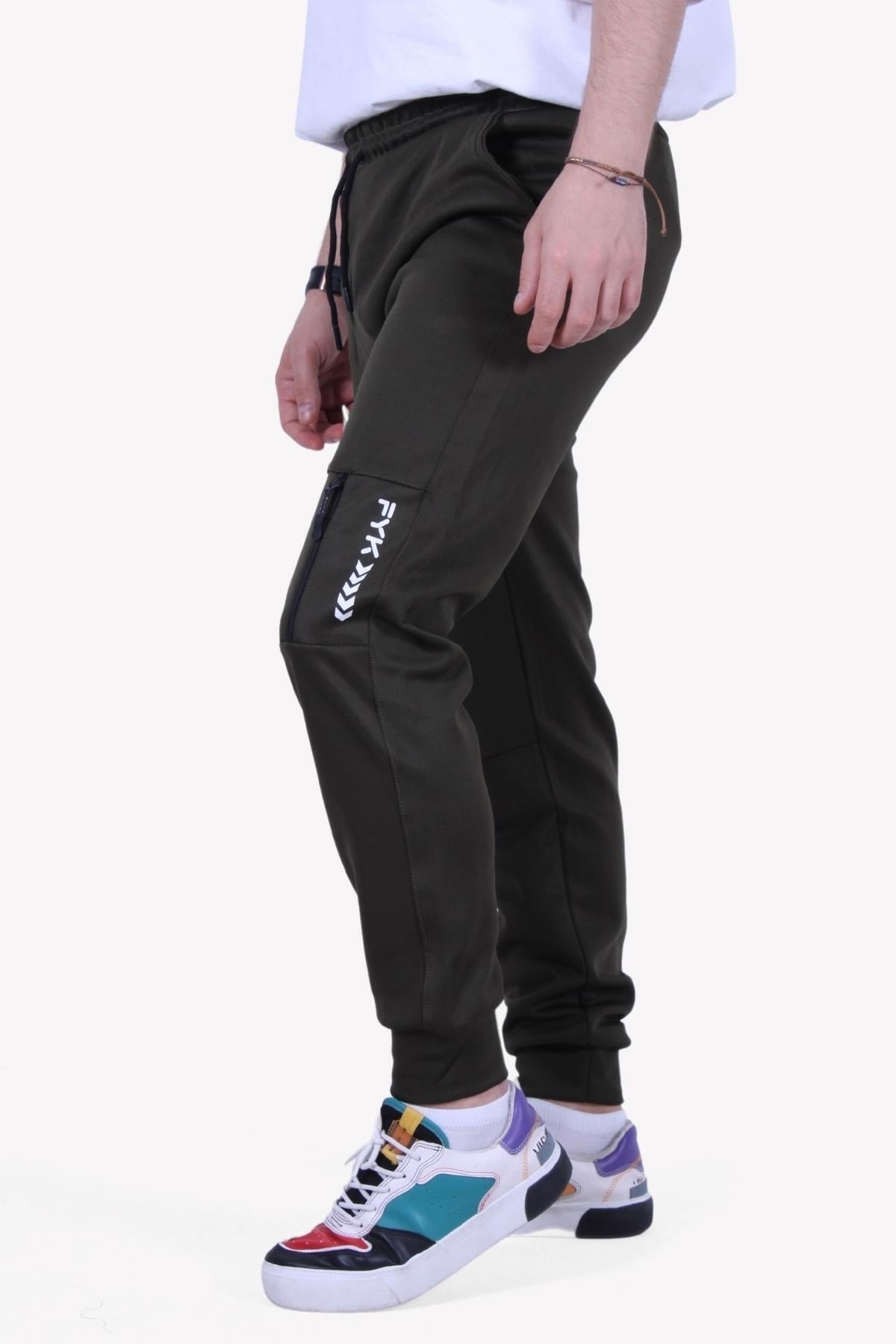 SML-XL-XXL SLIM FIT FYK PRINTED SCUBA MEN'S Sweatpants