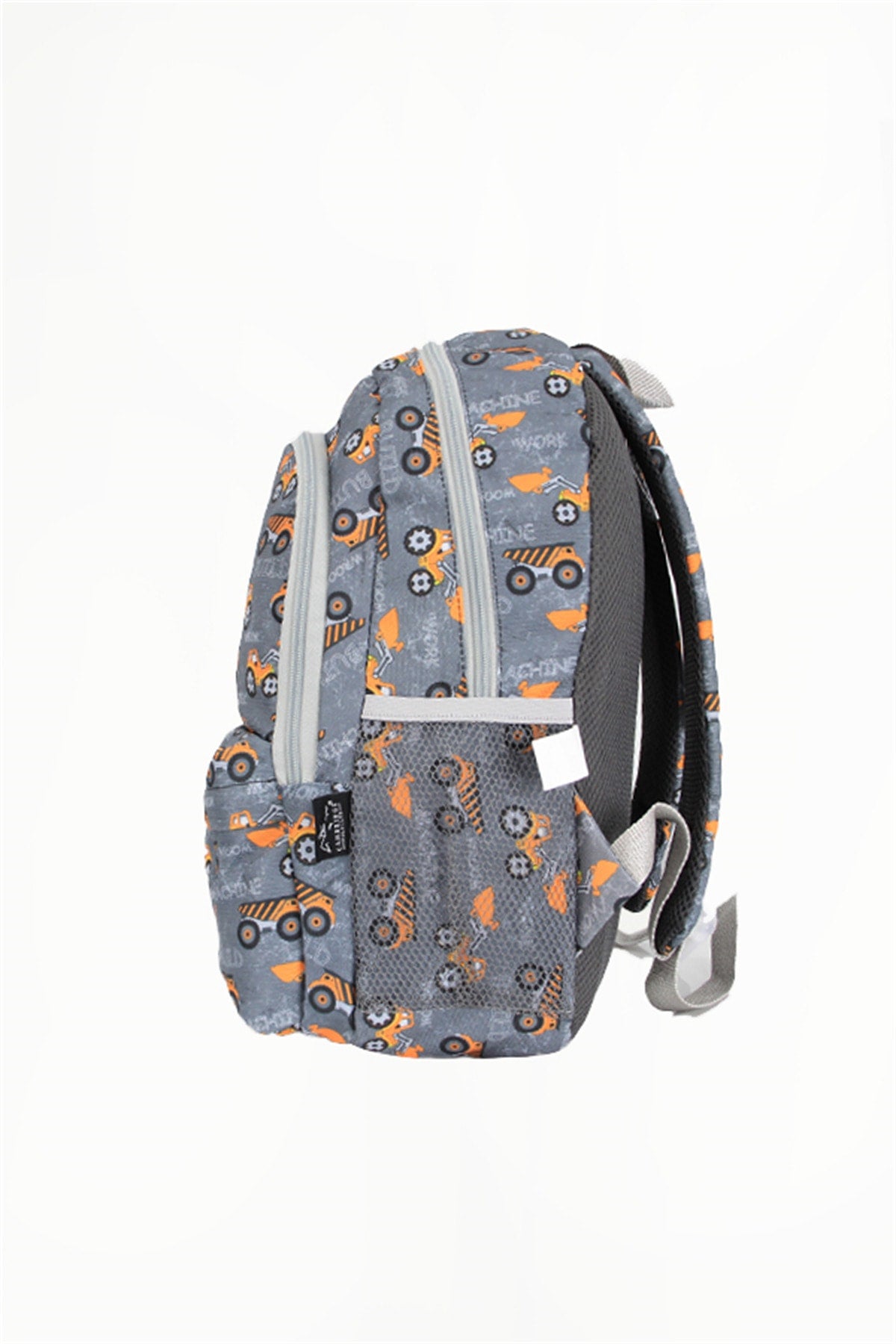 Truck Patterned Triple Primary School Bag Set