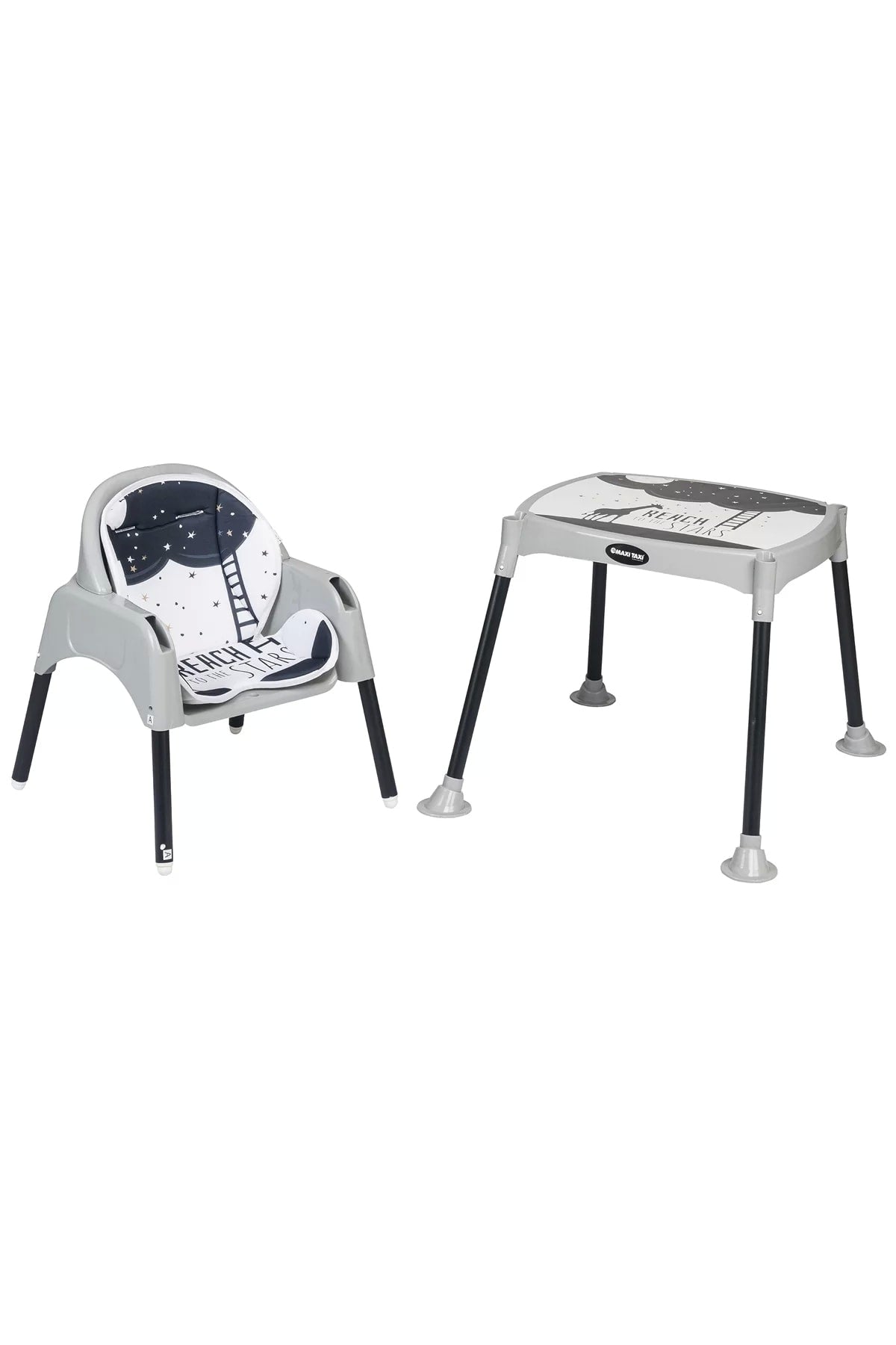 Baby Feeding 3In1 Working Table Highchair