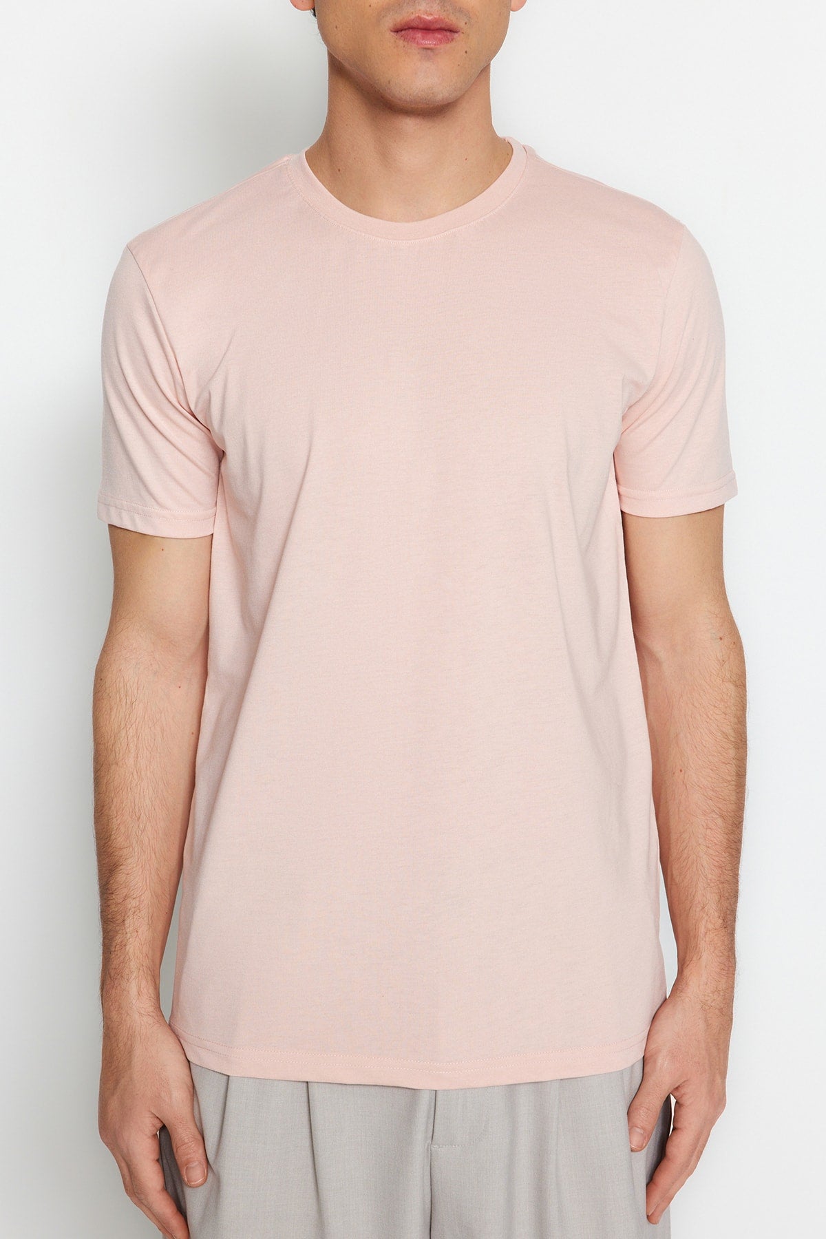Powder Men'S Basic Regular Fit Crew Neck Short Sleeved T-Shirt Tmnss22Ts0271