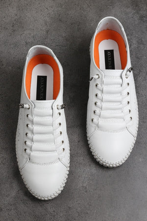 Daily Comfortable Summer Genuine Leather Men'S Shoes With Tires