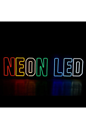 Personalized Name Neon Led Lettering (ADD THE NUMBER OF LETTERS TO CART) Price for 1 letter. Letter Height: 20cm - Swordslife