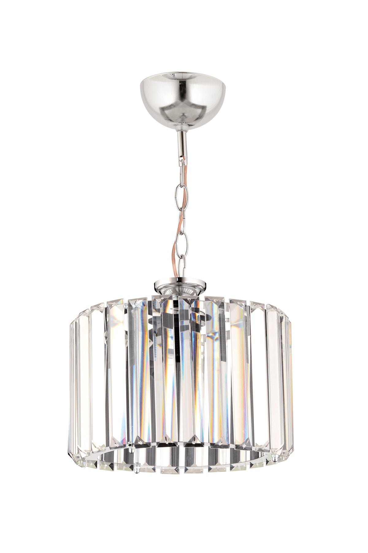 Luxury Diamond Silver Crystal Stone Chandelier