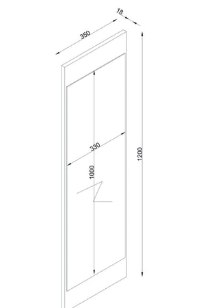Ms Furniture Efes Full Length Mirror - Swordslife