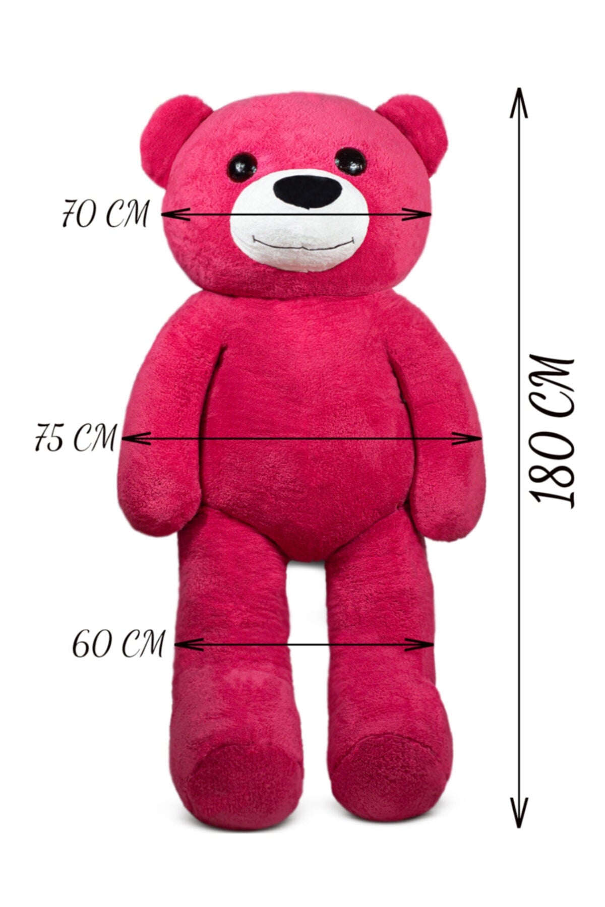 Pandamkee 180 Cm Big Teddy Bear With Bow Tie (100% Domestic)