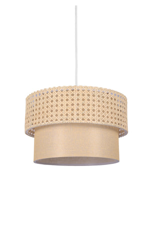 Exclusive Rattan Knitted Design Pendant-Fabric Interior Ayd-3181