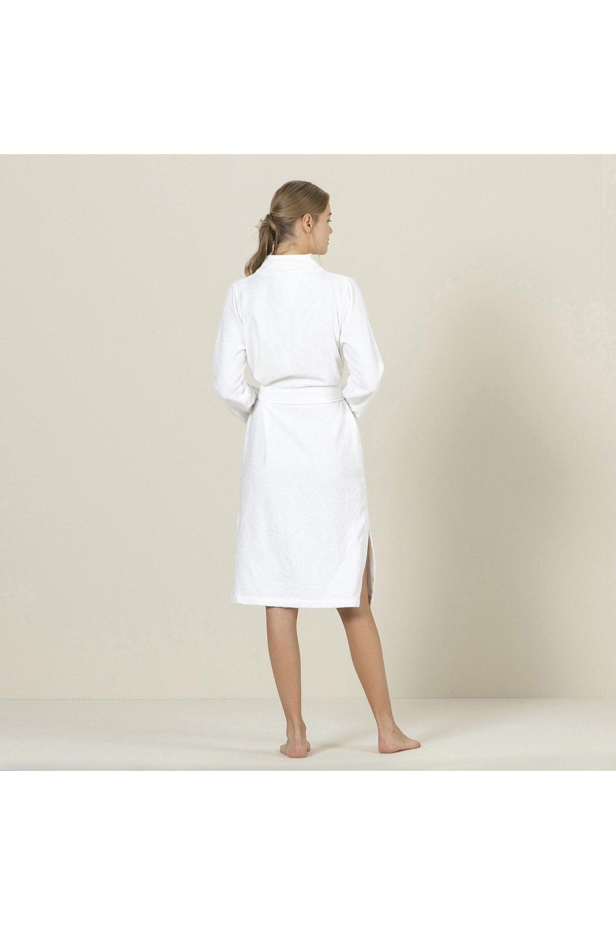 Women's Bathrobe White - Swordslife