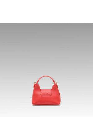 Red Accessory Detail Suspended Micro Bag