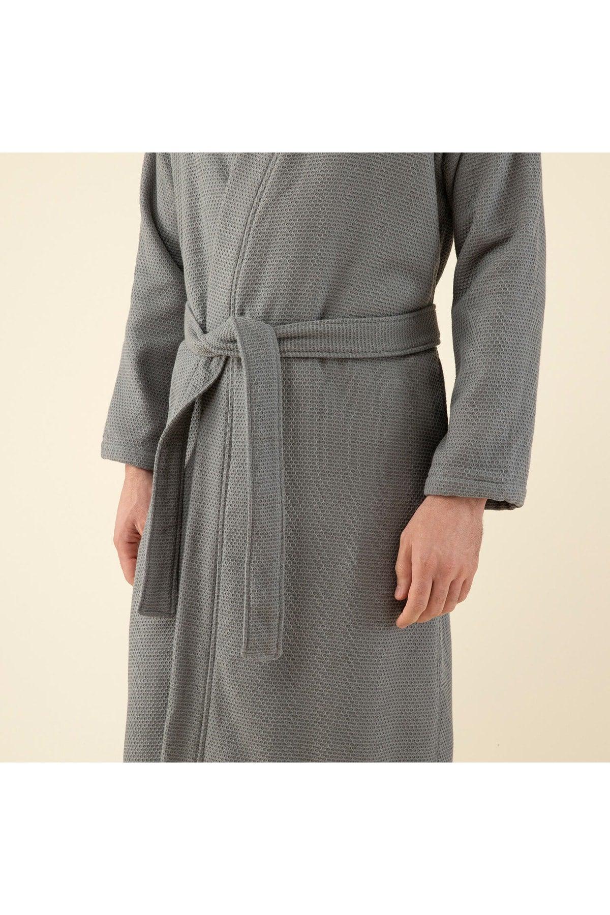 Sobeska Men's Bathrobe Anthracite - Swordslife